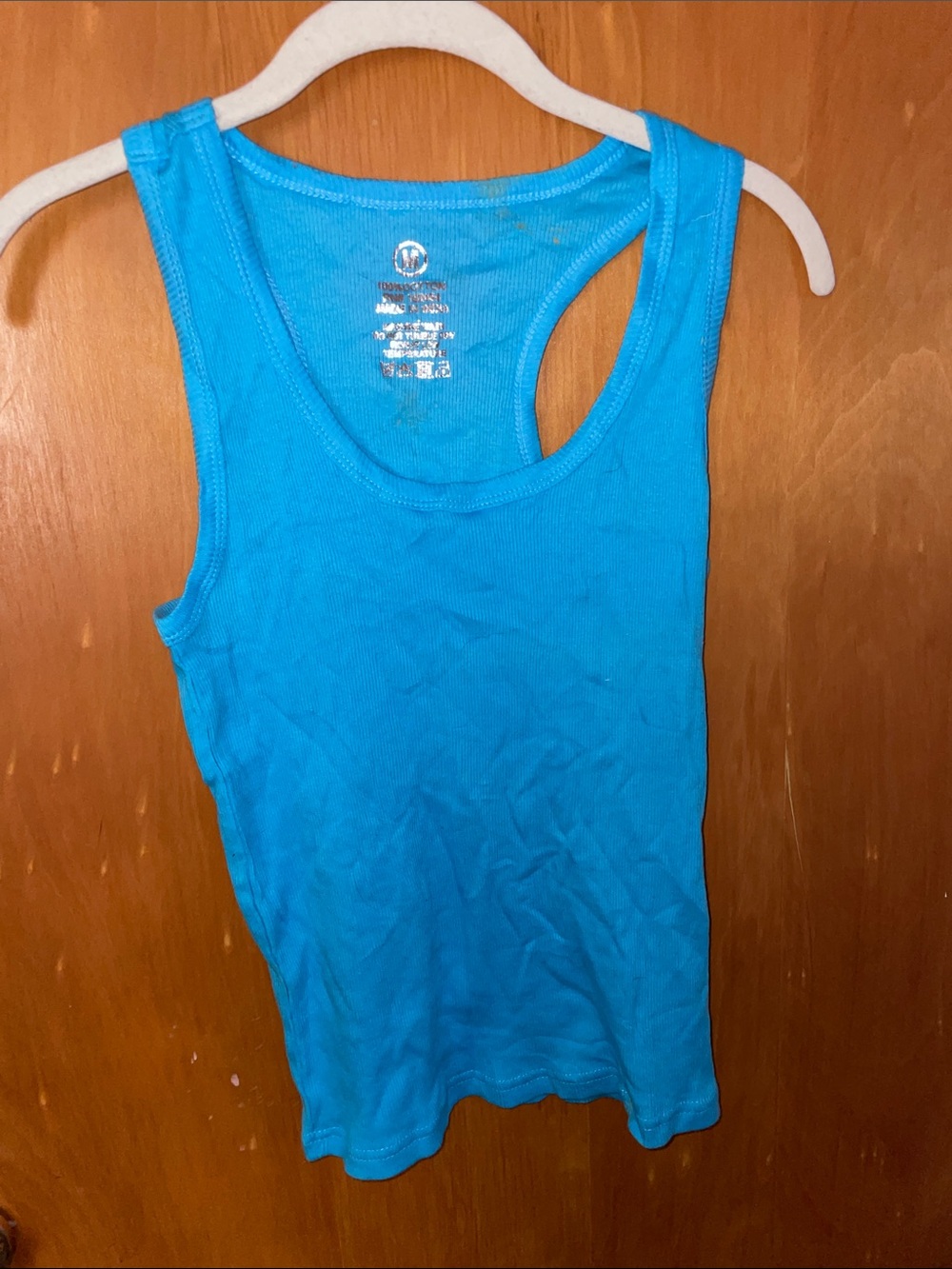 Light Blue Ribbed Tank🩵 - Picture 7 of 10